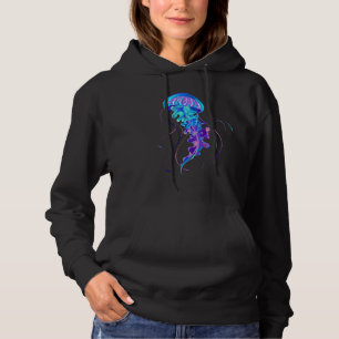 Pull À Capuche Jellyfish éclatante couleur