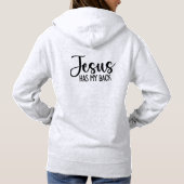 Pull À Capuche Jésus a mon dos (Dos)