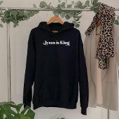 Pull À Capuche Jésus est roi