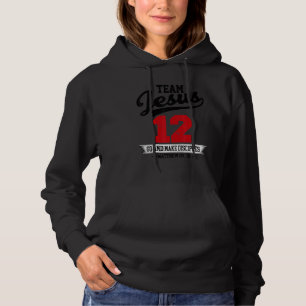 Pull À Capuche Jésus et Équipe de Baseball Jésus Christian Matthi