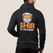 Pull À Capuche Jeton Shib Shiba Inu Crypto Mème Pièce Moon Chien (Dos)