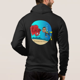 Pull À Capuche JMon et Thiru Black Shirt