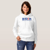 Pull À Capuche Joe Biden 2020 Biden pour le président (Devant entier)