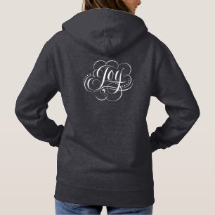 Pull À Capuche JOIE au monde Fancy Tourbillonnant Fille Noël