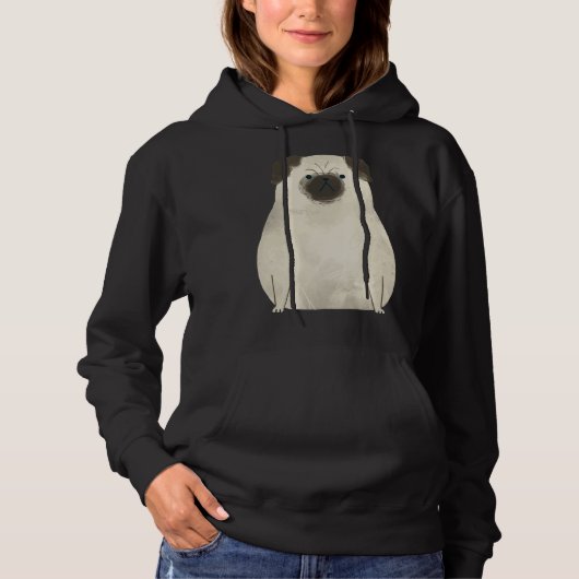 Pull À Capuche Joli Carlin Art Design T-shirt classique 866 (Devant)