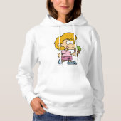 Pull À Capuche Joli Cartoon Enfant Manger Ice Cream Cone (Devant)