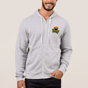 Pull À Capuche Joli Halloween Carlin d'automne Pugkin Citrouille