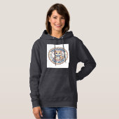 Pull À Capuche Jouet Peluche Chat Mignon Chat T-Shirt Design - Jo (Devant entier)