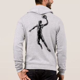 Pull À Capuche Joueur de basket-ball Slam Dunk Dark Design