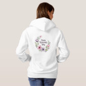 Pull À Capuche Joyeuse journée des femmes 2026 hoodies célébratio (Dos entier)