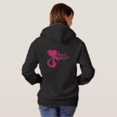 Pull À Capuche Joyeuse Journée internationale des femmes 2026 (Dos entier)