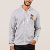 Pull À Capuche Joyeuse St. Catrick – Chat de la St. Patrick (Devant)