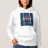 Pull À Capuche Joyeuses fêtes (Devant)