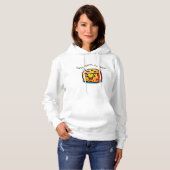 Pull À Capuche Joyeux Fromage, Oui S'Il Vous Plaît (Devant entier)