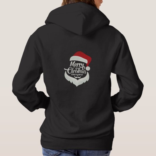 Pull À Capuche Joyeux Noël (Dos)