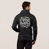 Pull À Capuche Joyeux Noël-61039 (Dos entier)
