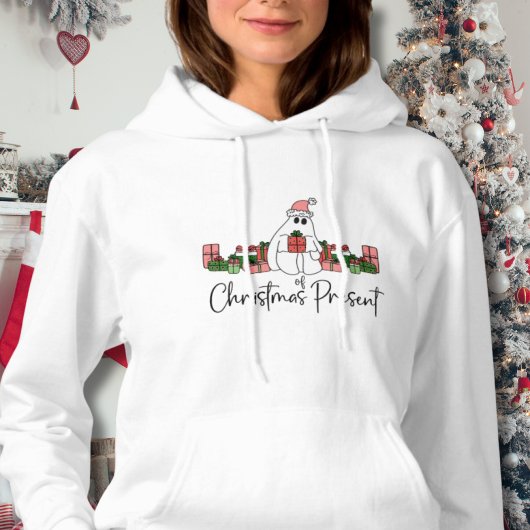 Pull À Capuche Joyeux Noël drôle et mignon