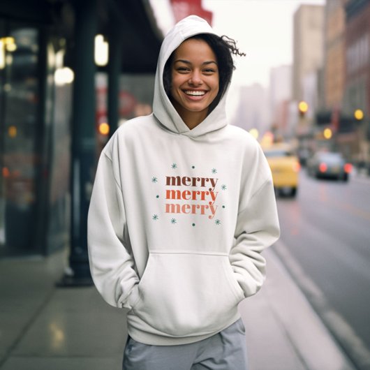 Pull À Capuche Joyeux Noël, Groovy Noël