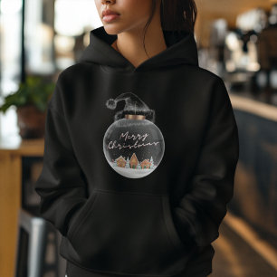 Pull À Capuche Joyeux Noël, Noël Snowflakes