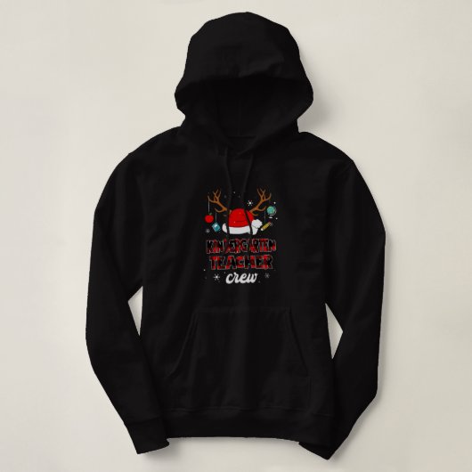 Pull À Capuche Joyeux Noël Père Noël Cl (Design devant)