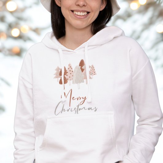 Pull À Capuche Joyeux Noël scandinave de Boho