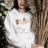 Pull À Capuche Joyeux Noël scandinave de Boho