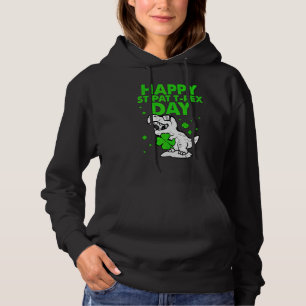 Pull À Capuche Joyeux St Pat Trex Day Dino Jour de la Saint Patri