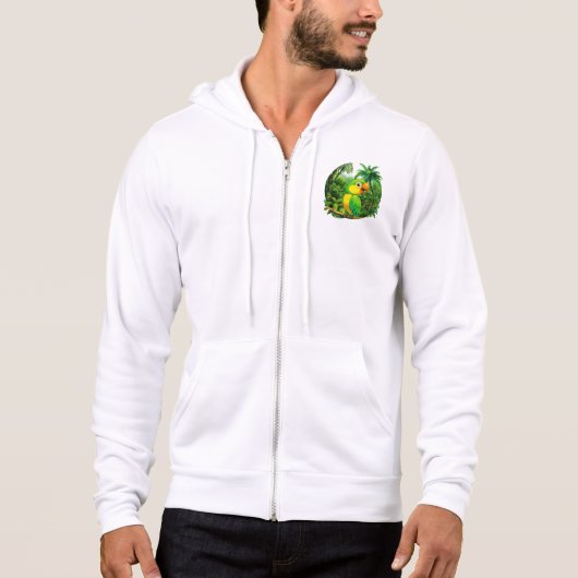 Pull À Capuche Jungle Vibes (Devant)