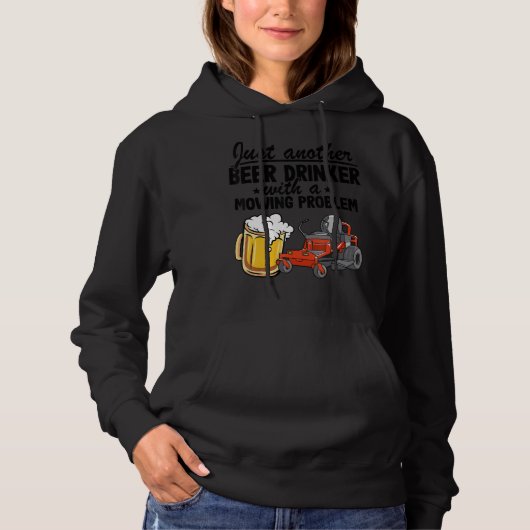 Pull À Capuche Juste Un Autre Buveur De Bière Avec Un Problème De (Devant)