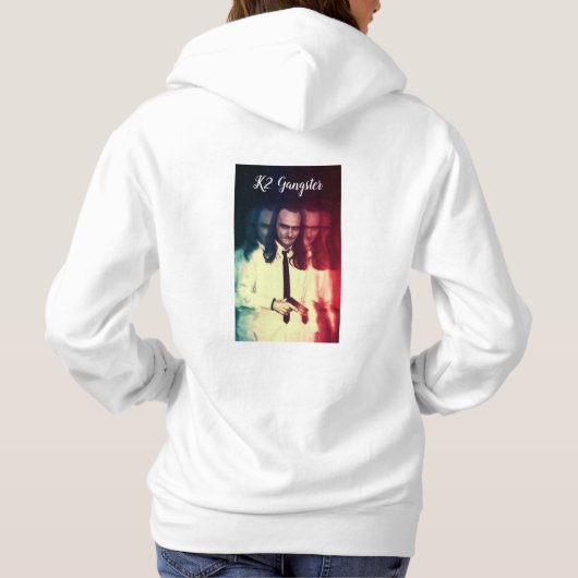 Pull À Capuche k2 gangster hooliganisme (Dos)