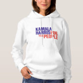 Pull À Capuche Kamala Harris pour le peuple 2024 (Devant)