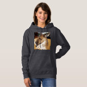 Pull À Capuche Kangourou australien endormi, (Devant entier)