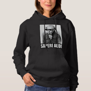 Pull À Capuche Kant Sapere Aude Lunettes de soleil Philosophie Em
