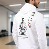 Pull À Capuche Karate 5e Précepte - Mentalité avant la Technique