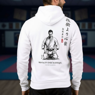 Pull À Capuche Karate 5e Précepte - Mentalité avant la Technique