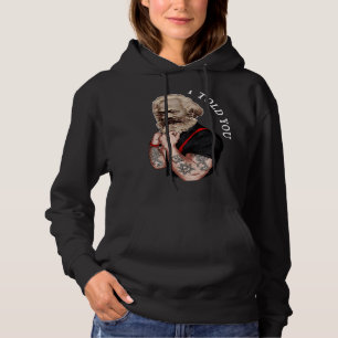 Pull À Capuche Karl Marx Pop Art Portrait Revolution Tatoo Vintag