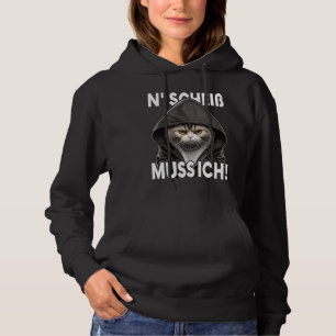 Pull À Capuche Katze Spruch Lustig Geschenk I N Scheiß muss ich