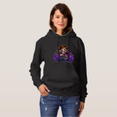 Pull À Capuche Kawaii Neos Zodiaque Sagittaire (Devant entier)