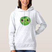 Pull À Capuche Kawaii Pea (Devant)
