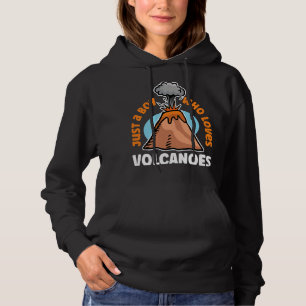 Pull À Capuche Kayak Géologue de l'eau Volcano Géologie Chasseur