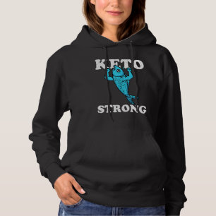 Pull À Capuche Keto Poisson fort Musées de régime alimentaire Két