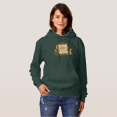 Pull À Capuche Kitty et poisson (Devant entier)
