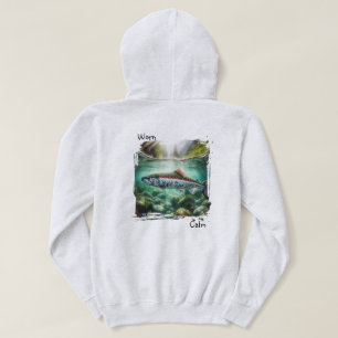 Pull À Capuche Kokanee dans le calme du ruisseau de montagne