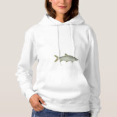 Pull À Capuche La carpe de Jerdon (Devant)