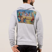 Pull À Capuche La Cène : Jésus et les disciples (Dos)