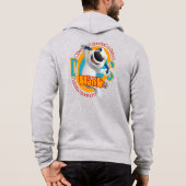 Pull À Capuche La chaleur de la patte | Homme zip intégral  (Dos)