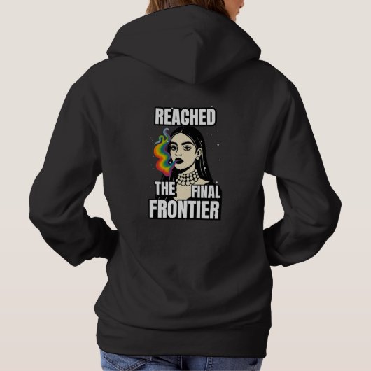 PULL À CAPUCHE LA DERNIÈRE FRONTIÈRE (Dos)