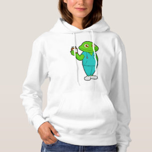 Pull À Capuche La grenouille en tant qu'infirmière en médecine et