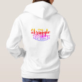 Pull À Capuche La Lutte Est Réelle (Dos)