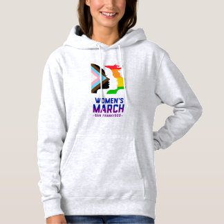 Pull À Capuche La Marche des femmes contre le SF - Fierté